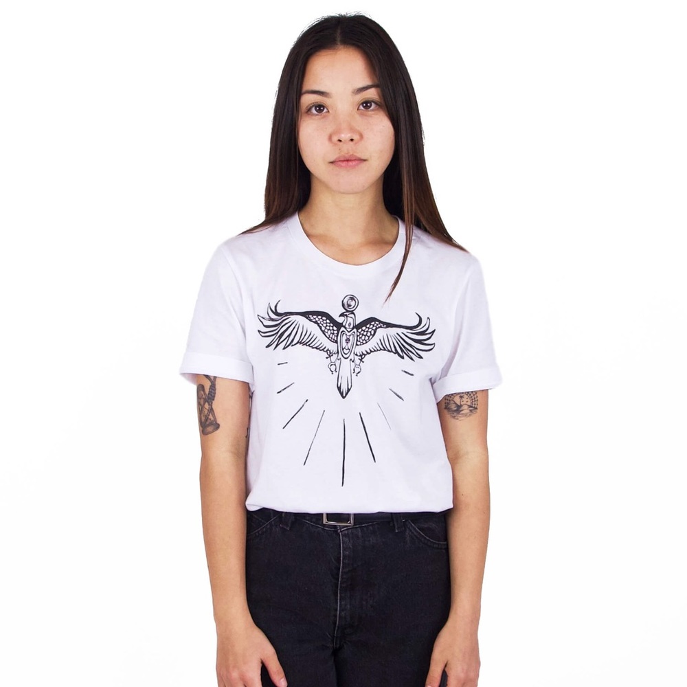 NWT White Spiritual T-Shirt